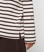 Lade das Bild in den Galerie-Viewer, 10DAYS Boat Neck Top Stripes
