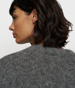Lade das Bild in den Galerie-Viewer, 10DAYS Puffy Hairy Knit Bomber Antra Melee
