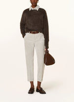 Lade das Bild in den Galerie-Viewer, CAMBIO Carrot-fit Cropped Cordhose KRYSTAL
