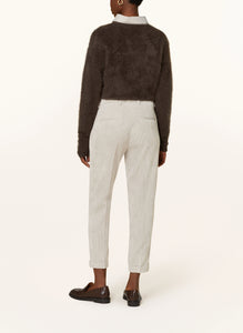 CAMBIO Carrot-fit Cropped Cordhose KRYSTAL