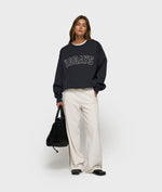 Lade das Bild in den Galerie-Viewer, 10DAYS Statement Sweater Dark Navy
