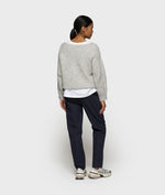 Lade das Bild in den Galerie-Viewer, 10 DAYS Belted Pants Dark Navy
