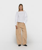 Lade das Bild in den Galerie-Viewer, boatneck blouse poplin

