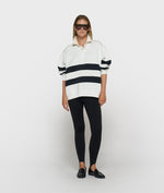Lade das Bild in den Galerie-Viewer, statement rugby sweater stripes
