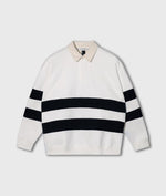 Lade das Bild in den Galerie-Viewer, statement rugby sweater stripes
