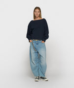 Lade das Bild in den Galerie-Viewer, boatneck blouse poplin
