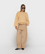 Lade das Bild in den Galerie-Viewer, puff sleeve knit sweater
