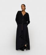 Lade das Bild in den Galerie-Viewer, v-neck cardigan mesh
