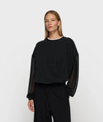 Lade das Bild in den Galerie-Viewer, 10DAYS Pleated Sweater Chiffon
