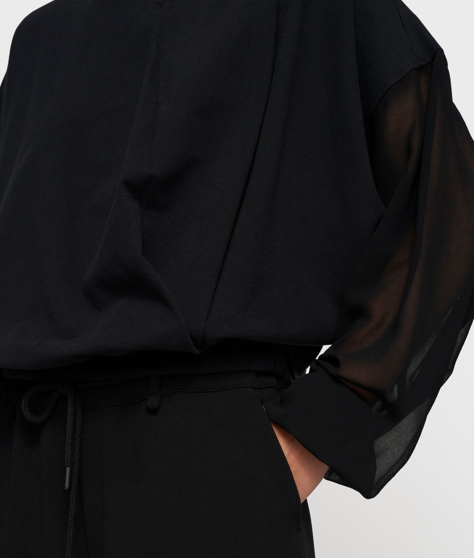 10DAYS Pleated Sweater Chiffon