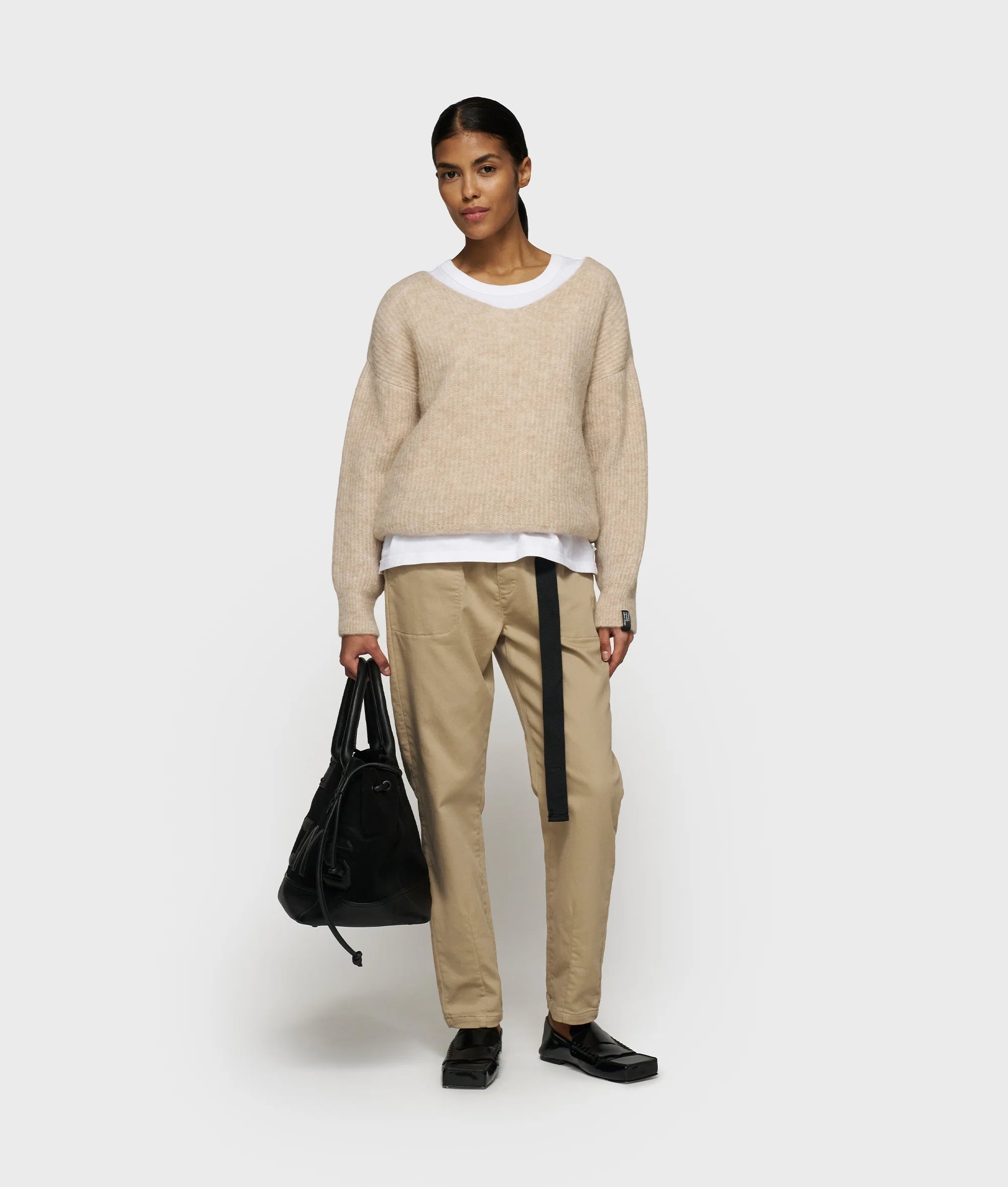 10 DAYS Belted Pants "Earth"