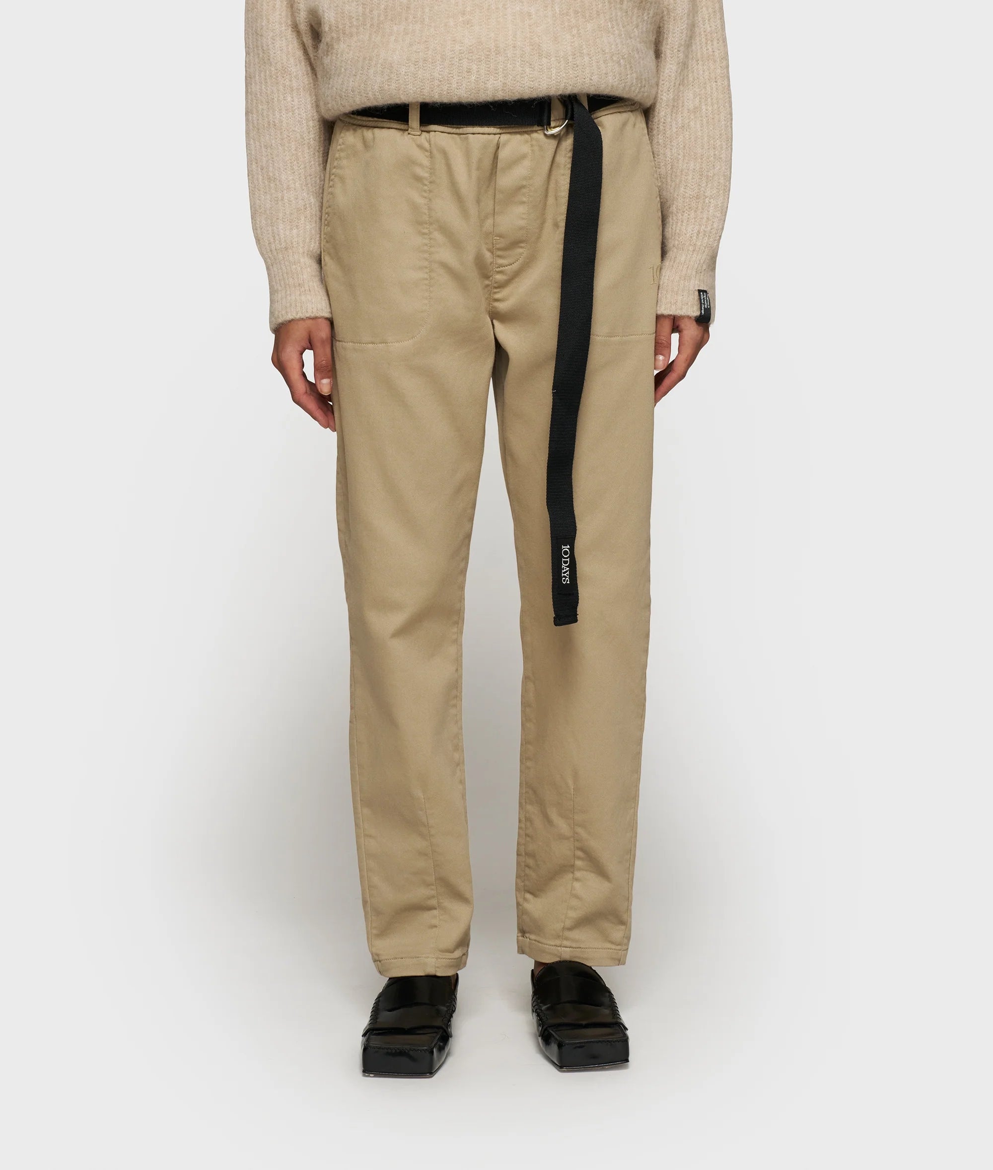 10 DAYS Belted Pants "Earth"