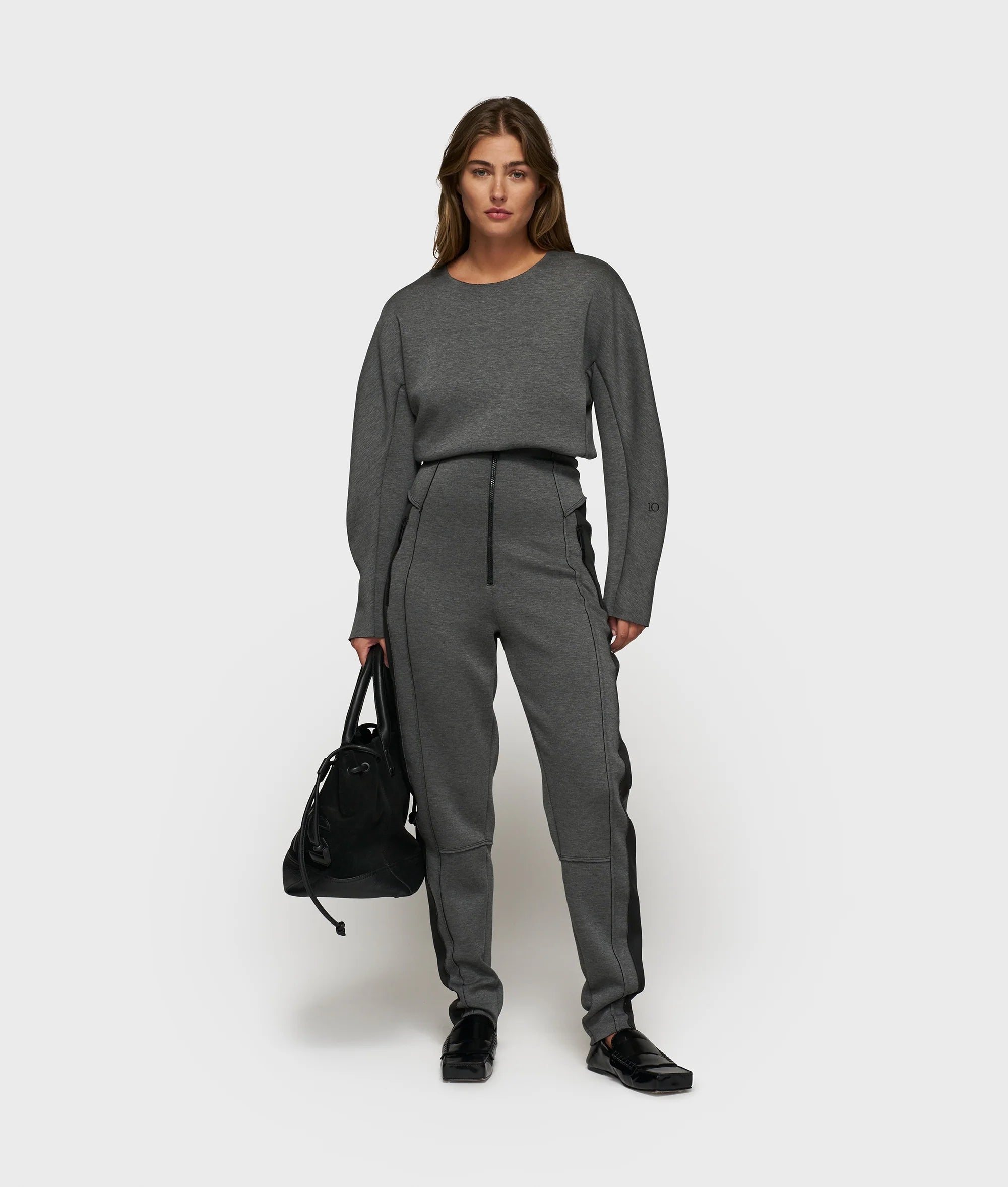 10DAYS High Waist Pants Scuba