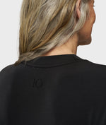 Lade das Bild in den Galerie-Viewer, 10DAYS Tee Dress Gathering Scuba Black
