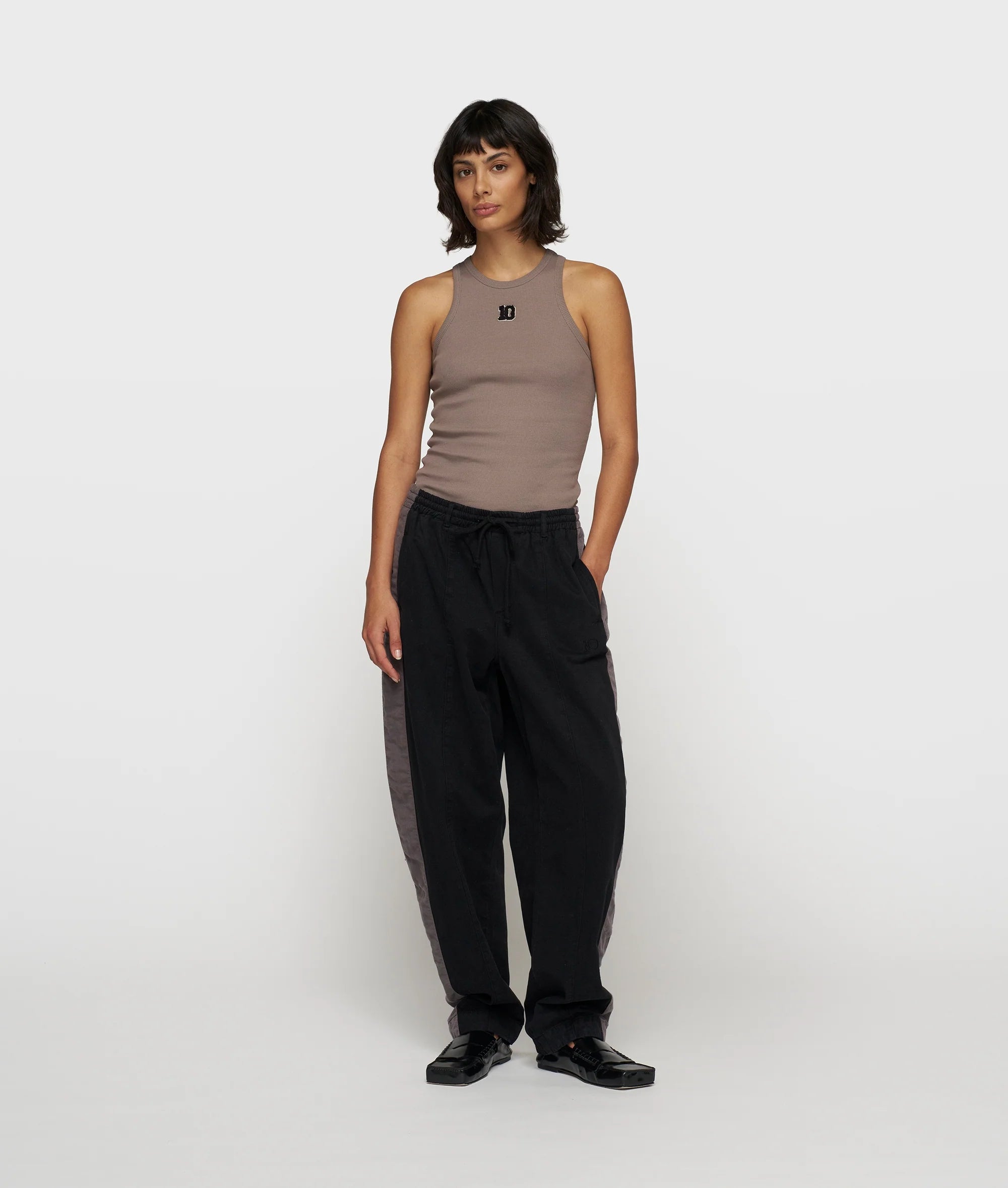 10DAYS Tank Top Rib 10 Moonrock