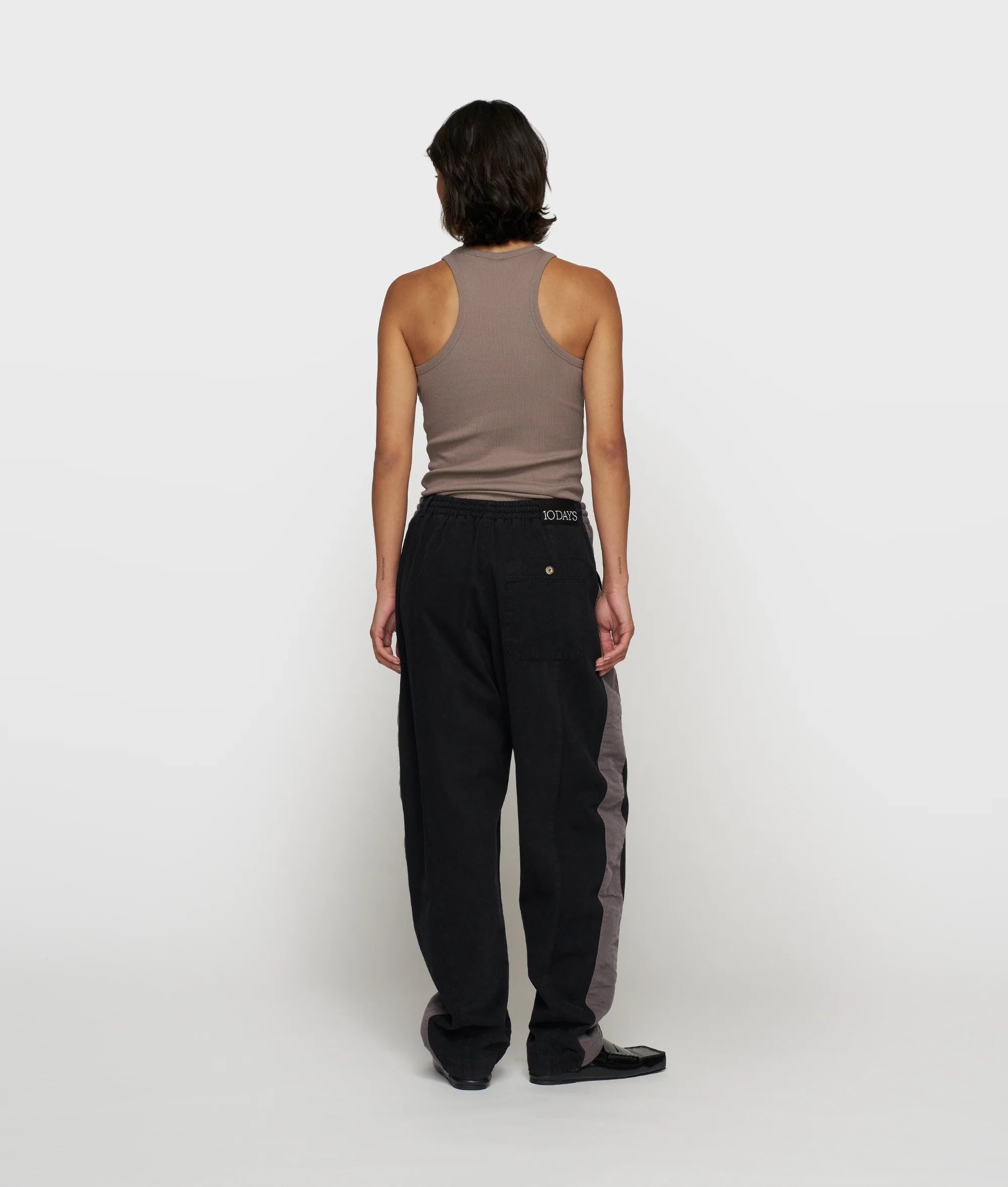 10DAYS Tank Top Rib 10 Moonrock