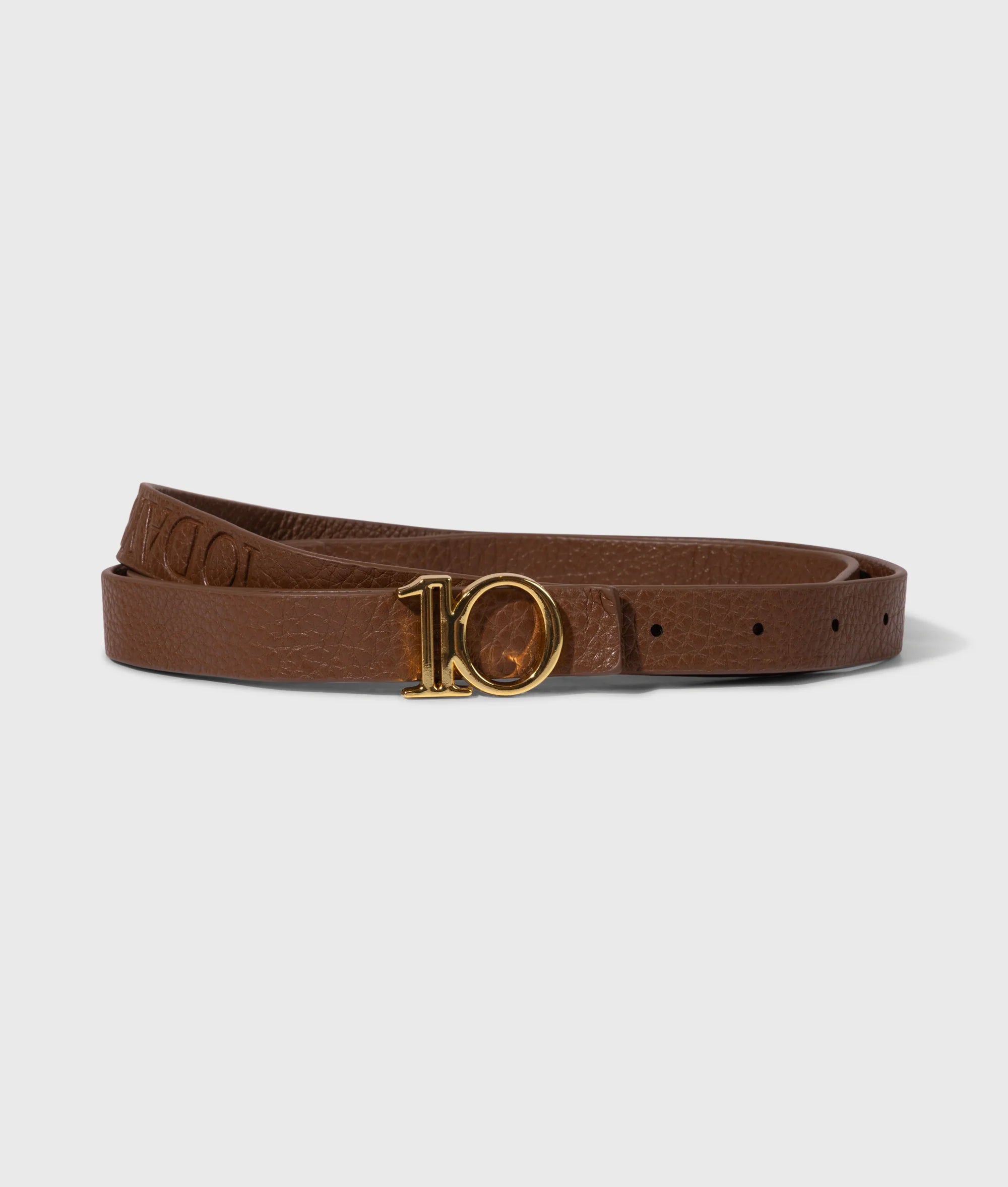 10DAYS Monogram Belt Truffle