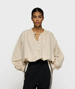 Lade das Bild in den Galerie-Viewer, 10DAYS Flowy Blouse Light Earth
