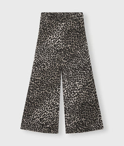 10DAYS Wide Leg Jogger Leopard