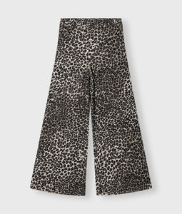 10DAYS Wide Leg Jogger Leopard