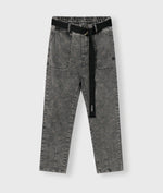 Lade das Bild in den Galerie-Viewer, 10DAYS Belted Pants Monogram Black
