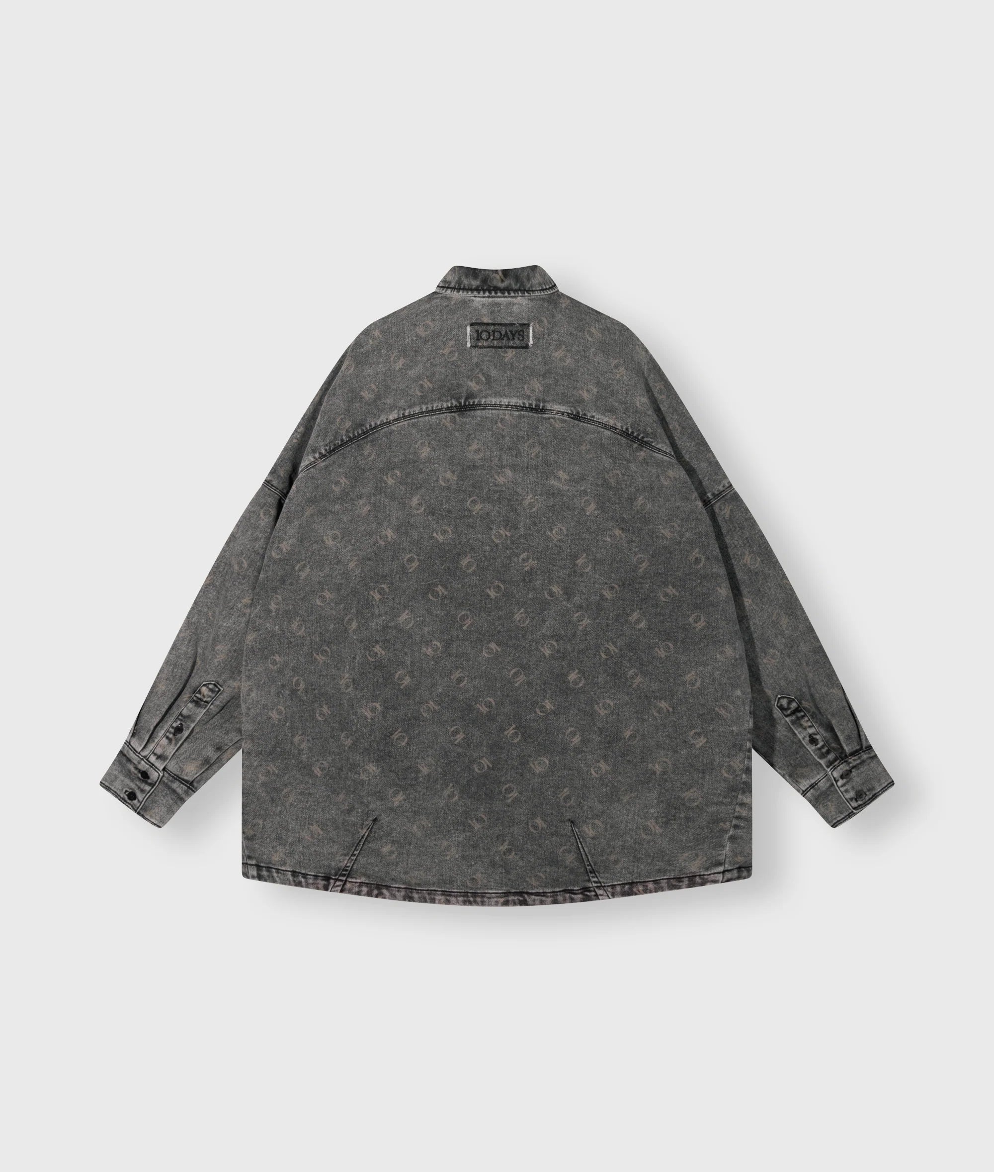 10DAYS Shirt Jog Denim Black