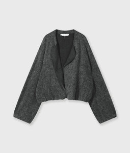 10DAYS Puffy Hairy Knit Bomber Antra Melee
