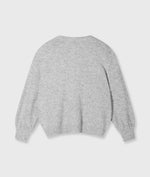 Lade das Bild in den Galerie-Viewer, 10DAYS Soft Baseball Knit Cardigan Light Grey
