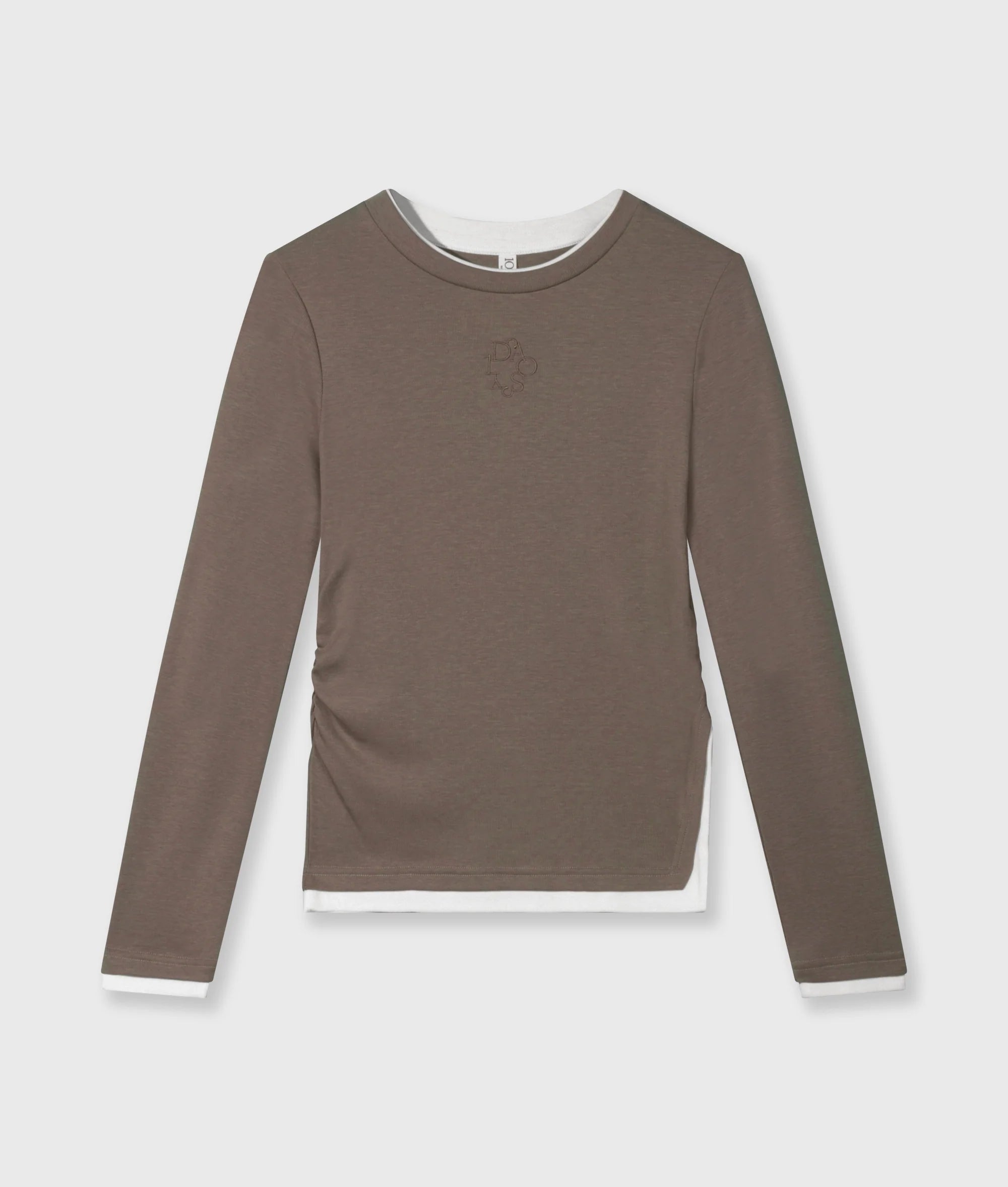 10DAYS Long Sleeve Tee Rip Moonrock