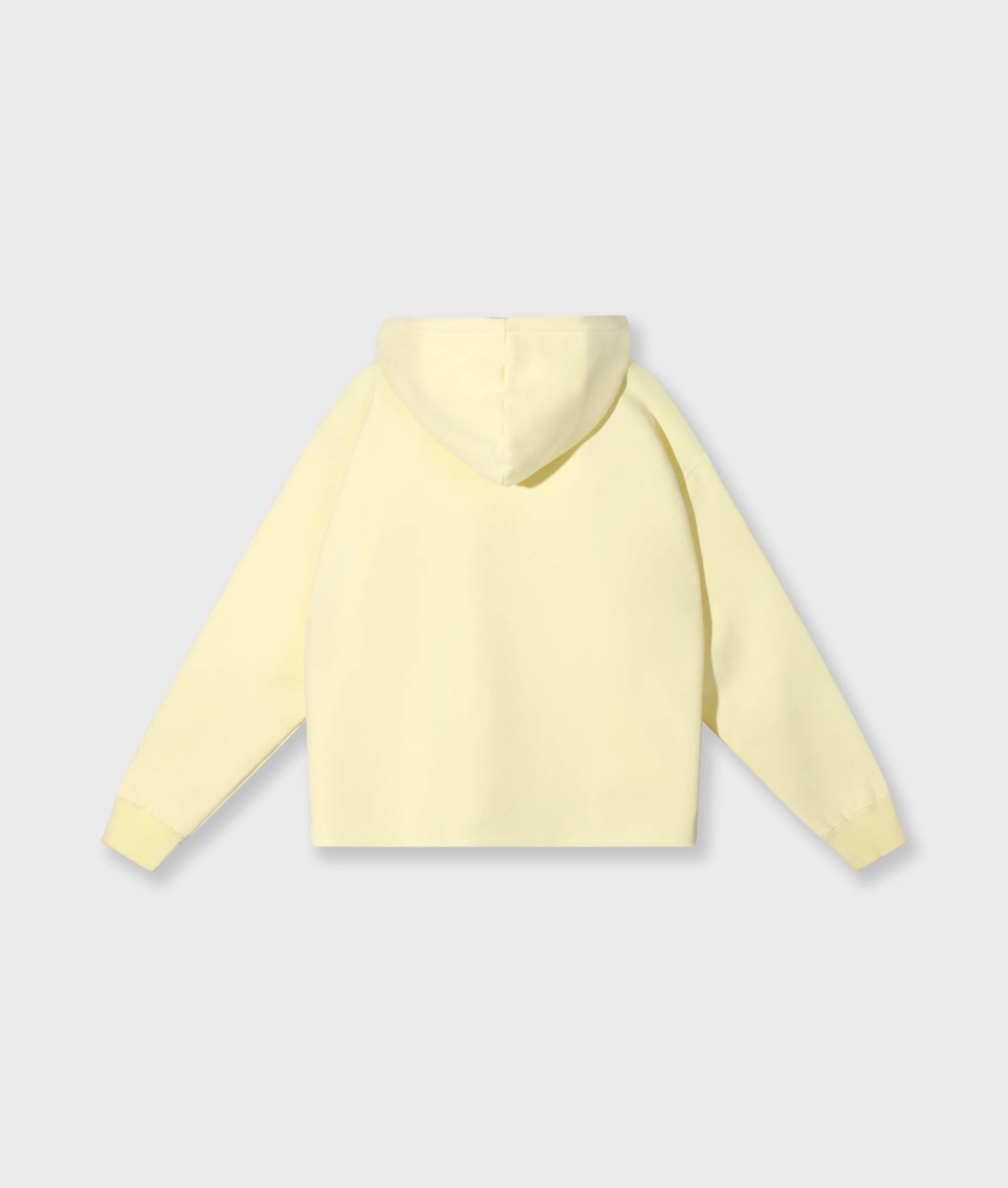 10DAYS Statement Logo Hoodie Pastellgelb