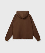 Lade das Bild in den Galerie-Viewer, 10DAYS Statement Logo Hoodie Dark Truffle
