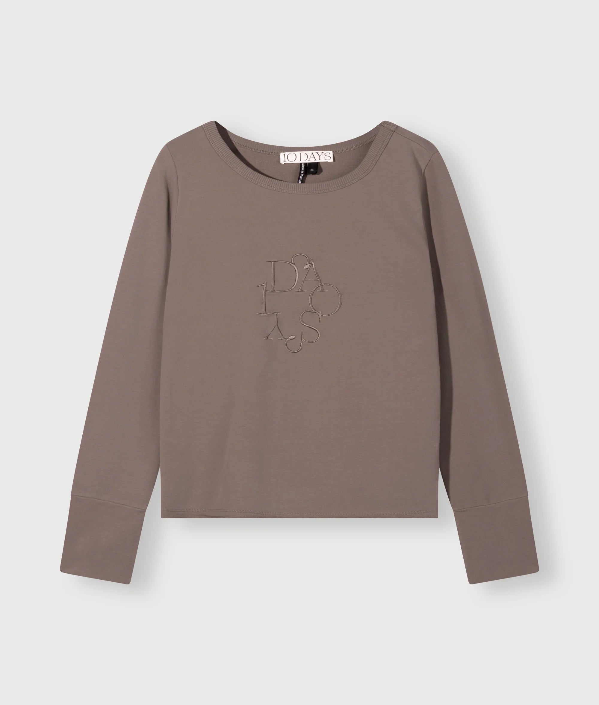 10DAYS Easy Logo Sweater