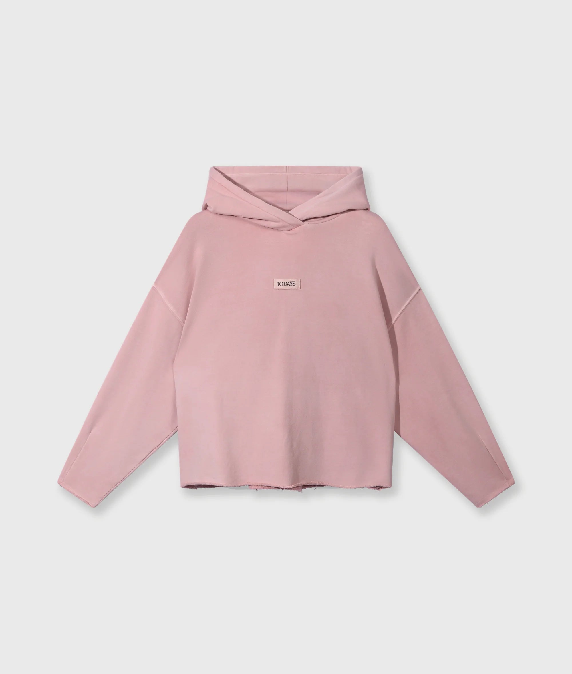 10DAYS statement hoodie raspberry