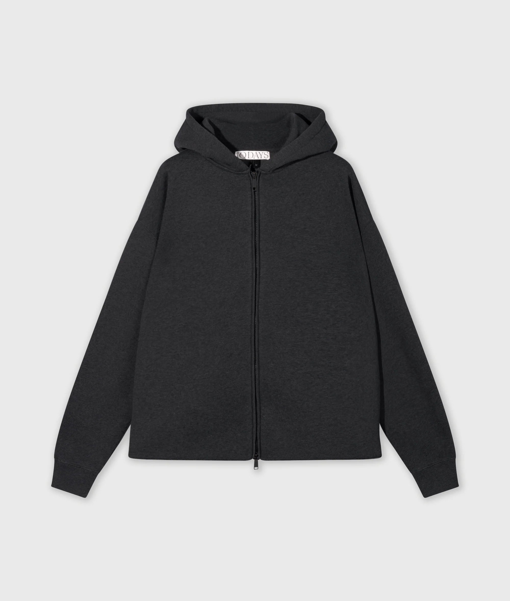 10DAYS Statement Zip Hoodie Antra Melee
