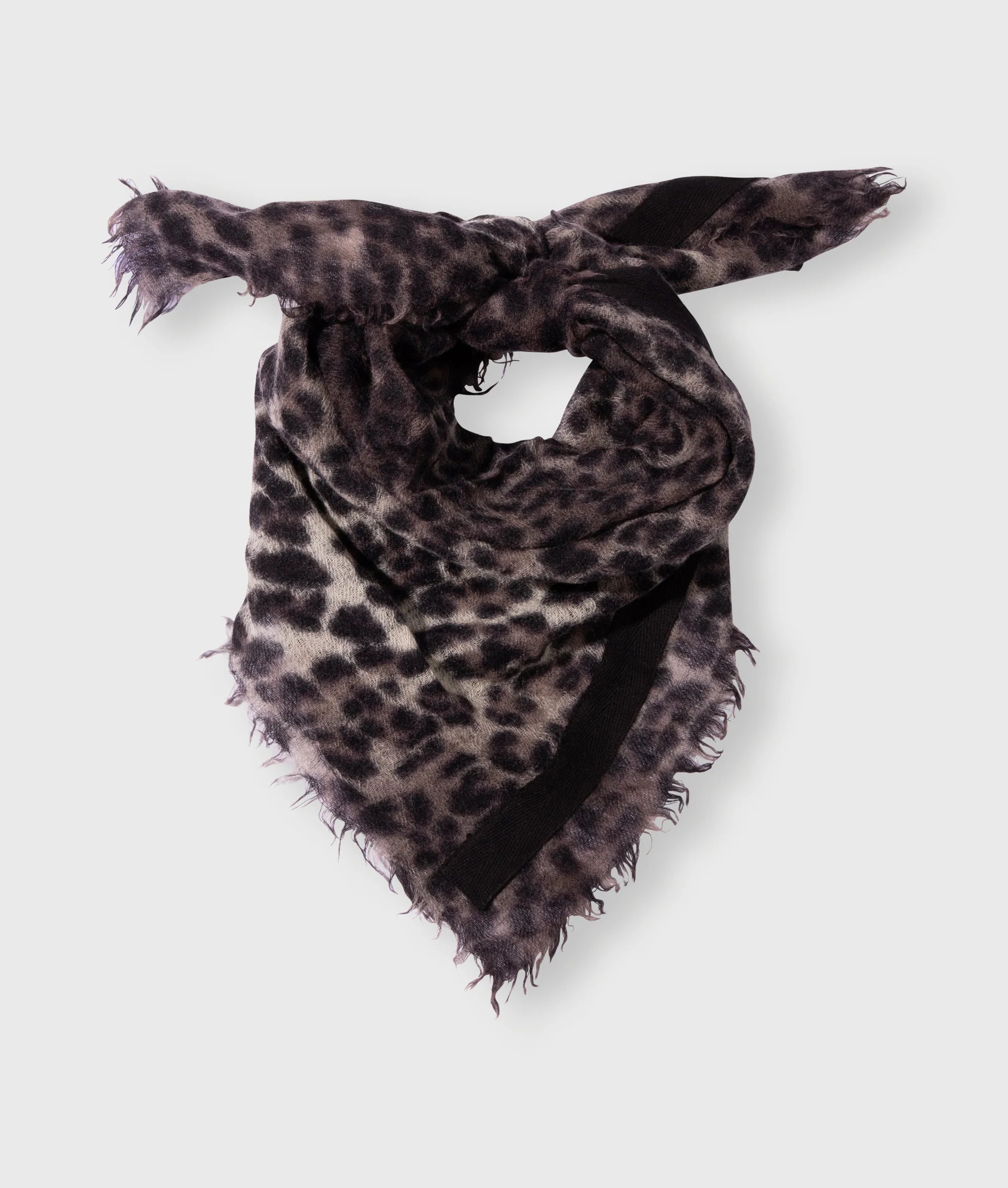 10DAY Wool Bandana Leopard