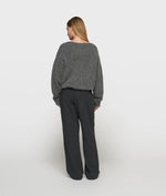 Lade das Bild in den Galerie-Viewer, 10DAYS Pleat Hairy Knit Sweater Antra Melee
