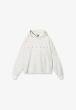 Lade das Bild in den Galerie-Viewer, 10DAYS Cropped Statement Logo Hoodie White Melee
