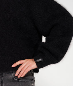 10DAYS - cropped v-neck sweater knit