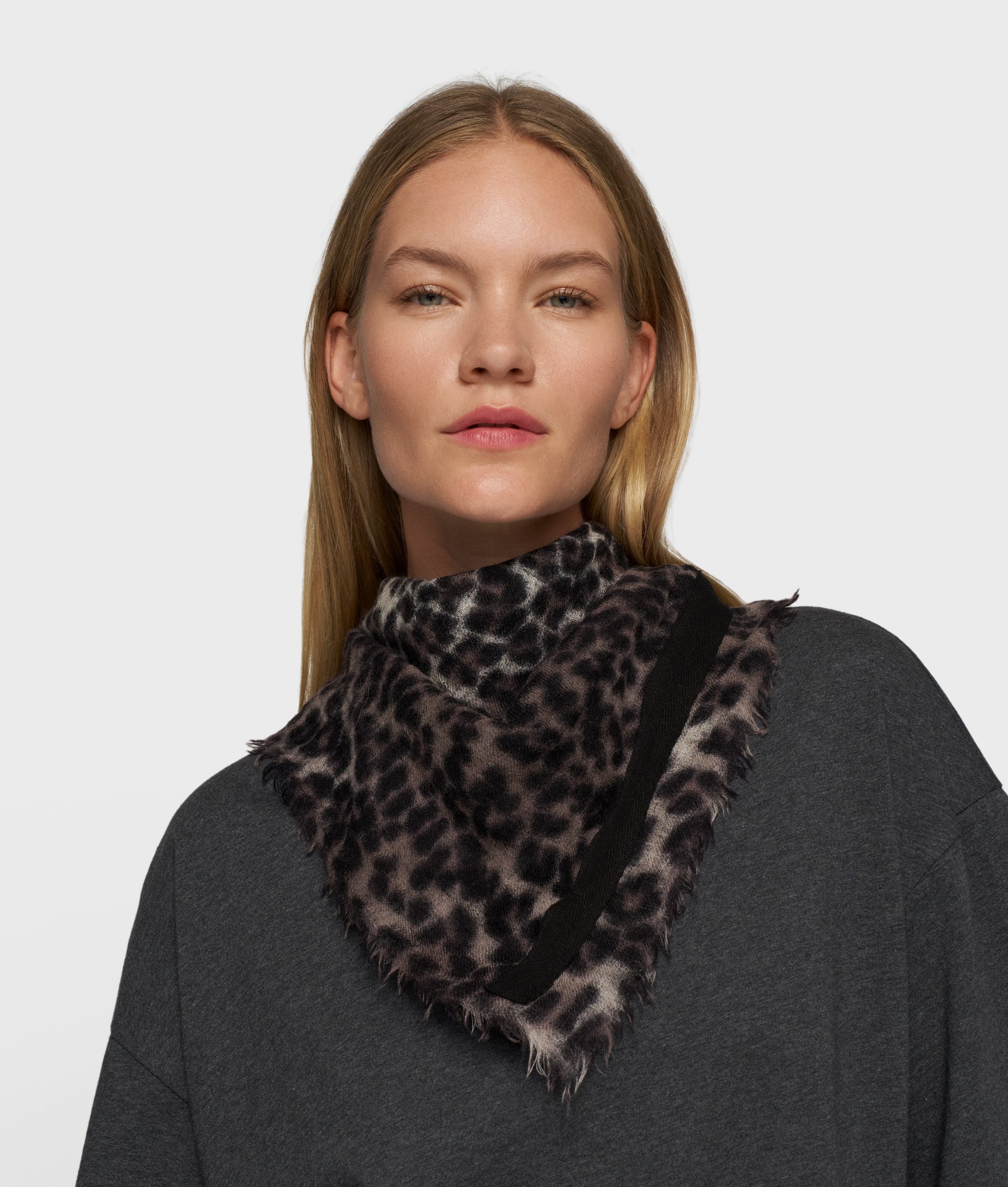 10DAY Wool Bandana Leopard