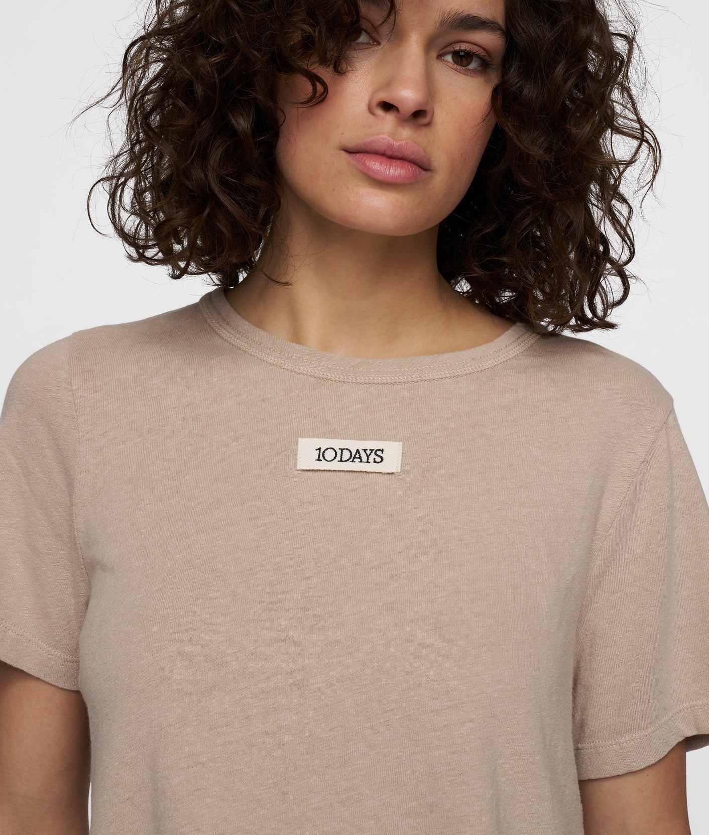 10DAYS Petite Tee Linen Rope