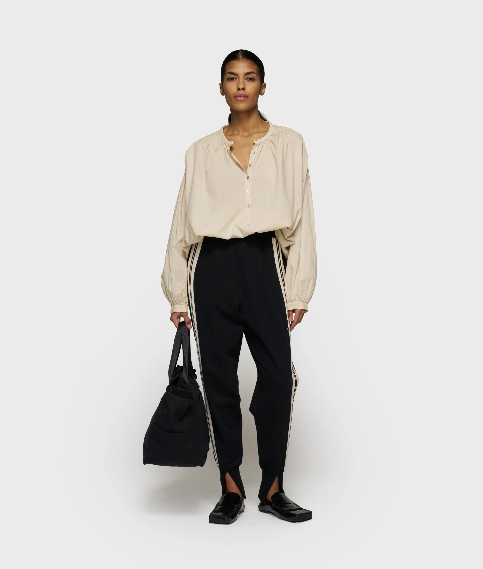 10DAYS Flowy Blouse Light Earth