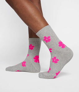 10DAYS short socks flower