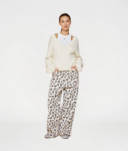 10DAYS - cropped v-neck sweater knit