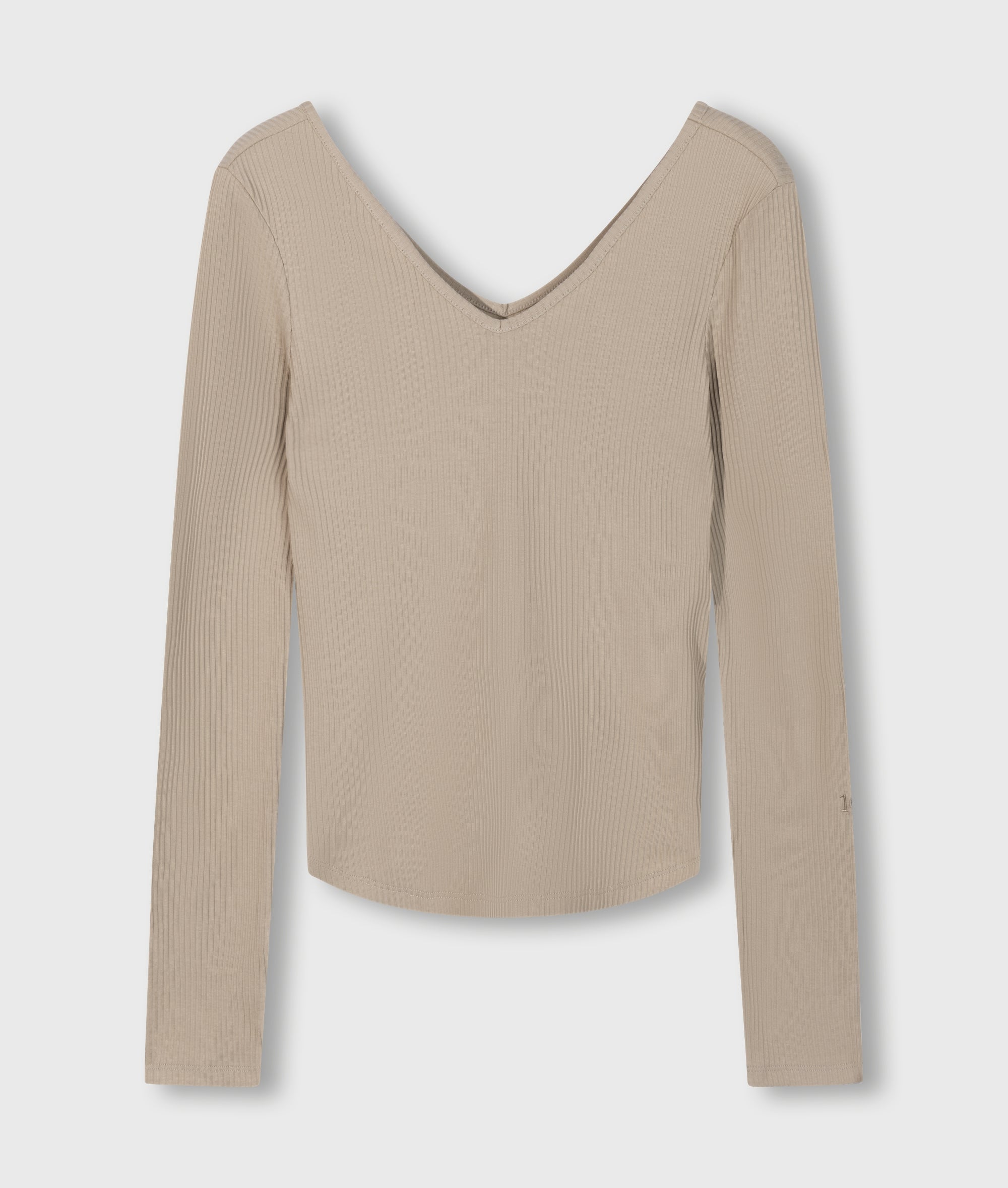 10DAYS V-Neck Long Sleeve Ballet Top Rope
