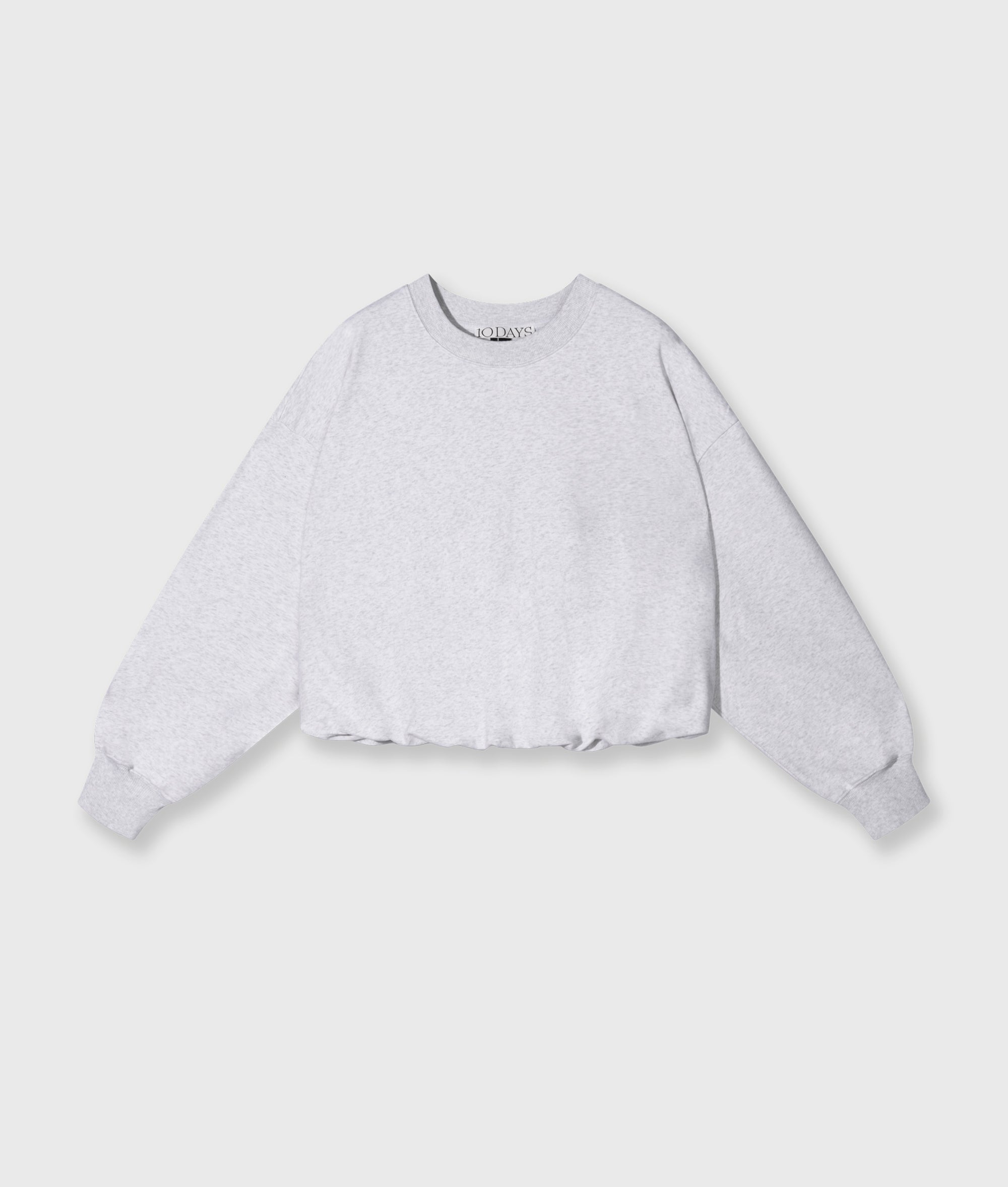 10DAYS Pleated Sweater Back Stamp