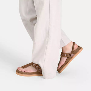 Crickit - ODINE Camel Sandalen