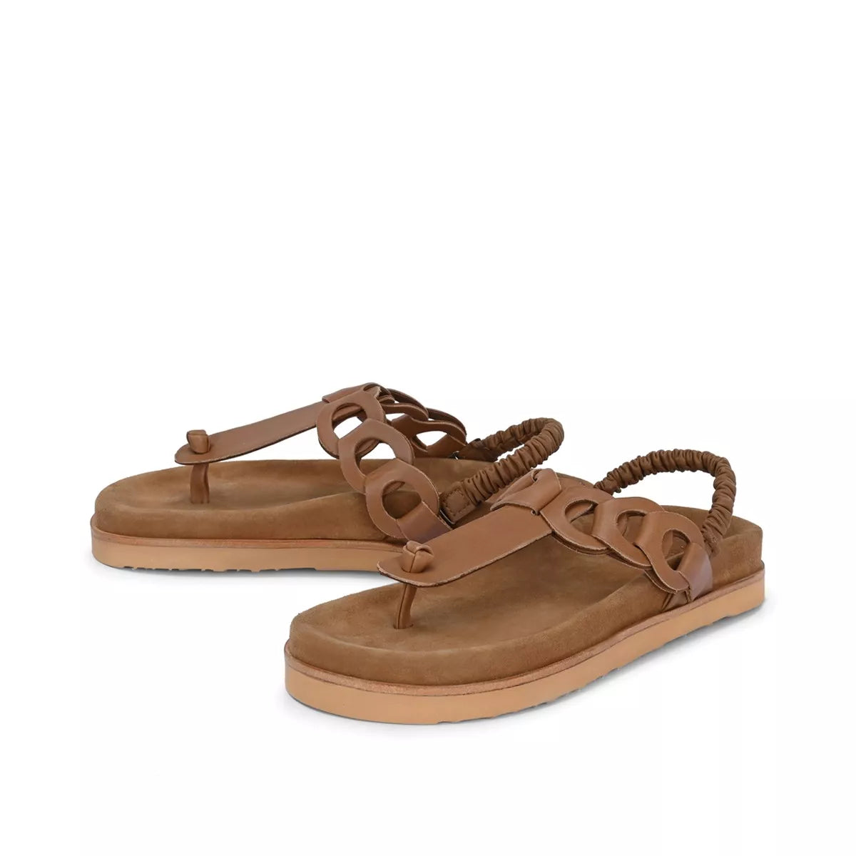 Crickit - ODINE Camel Sandalen