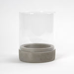 Lade das Bild in den Galerie-Viewer, Beton Glas Windlicht
