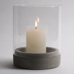 Lade das Bild in den Galerie-Viewer, Beton Glas Windlicht
