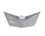 Lade das Bild in den Galerie-Viewer, Beton Teelichtboot Ahoi
